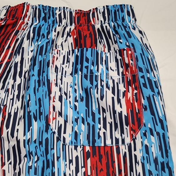 Speedo red white blue board volley shorts - Picture 12 of 16